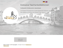 Tablet Screenshot of marcovenezia.com